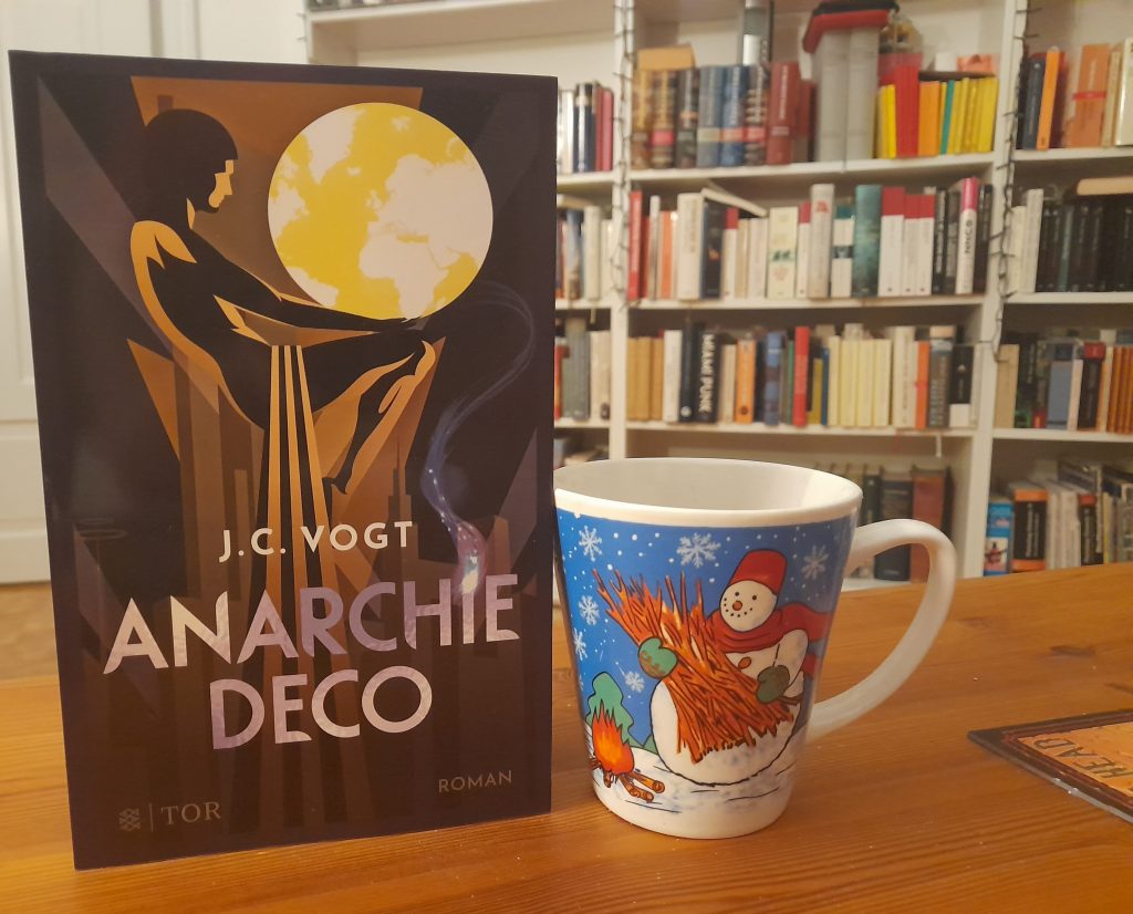 Das Bild zeigt das Buch Anarchie Deco von J. C. Vogt